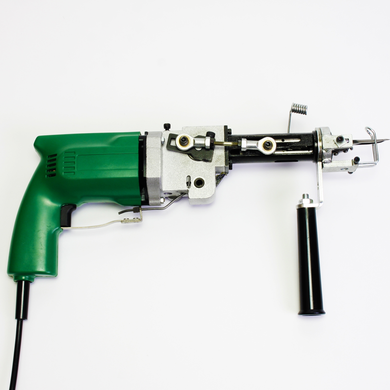 Green 2in1 cut loop pile tufting gun pistol for Carpet made - Image 2