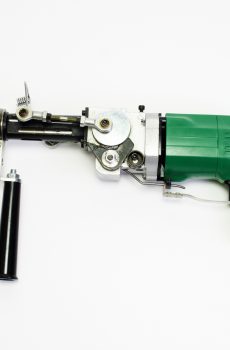 Green 2in1 cut loop pile tufting gun pistol for Carpet made