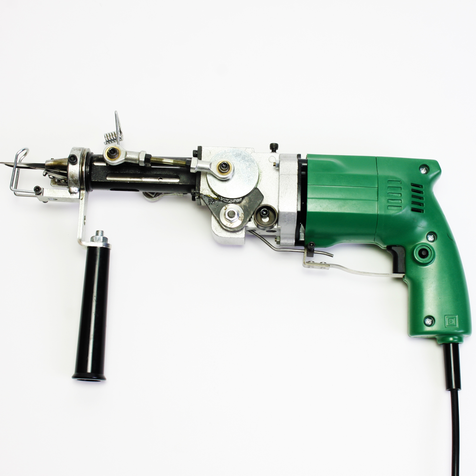 Green 2in1 cut loop pile tufting gun pistol for Carpet made - Image 3