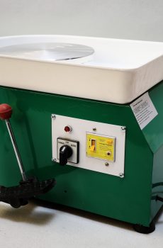 Green Electric Pottery Wheel Machine for DIY Handmade Craft